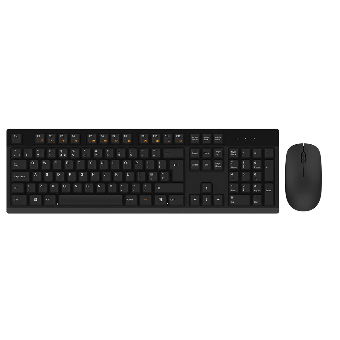 CiT EZ-Touch Wireless Keyboard and Mouse Combo Set Black – Destello