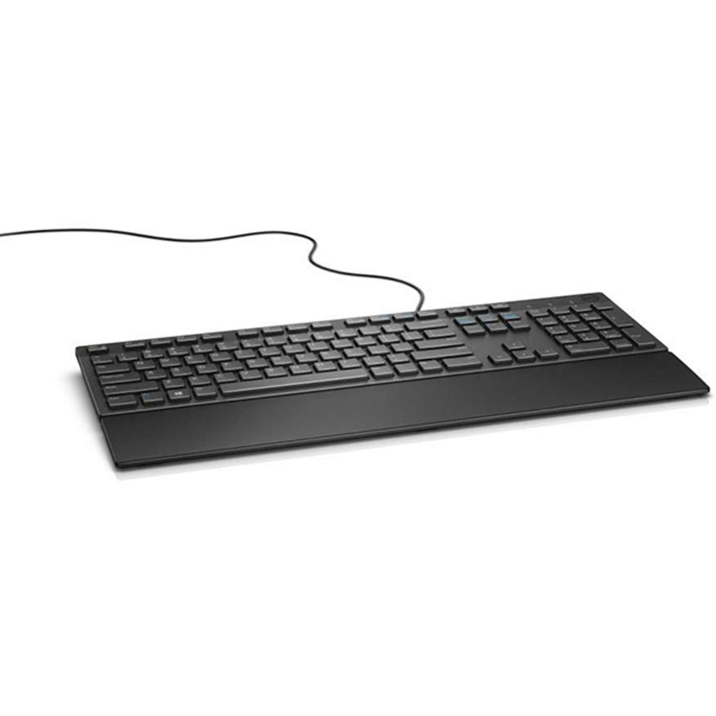 Dell KB216 Wired Multimedia Keyboard, Full-Size Keyboard, USB Plug-and-Play, Compatible with PC and Laptop, QWERTY, UK English Layout, Black