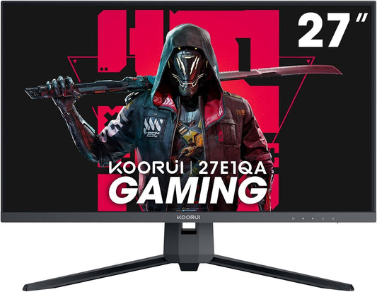 KOORUI 27-Inch QHD Gaming Monitor - 144Hz, Adaptive Sync - Destello