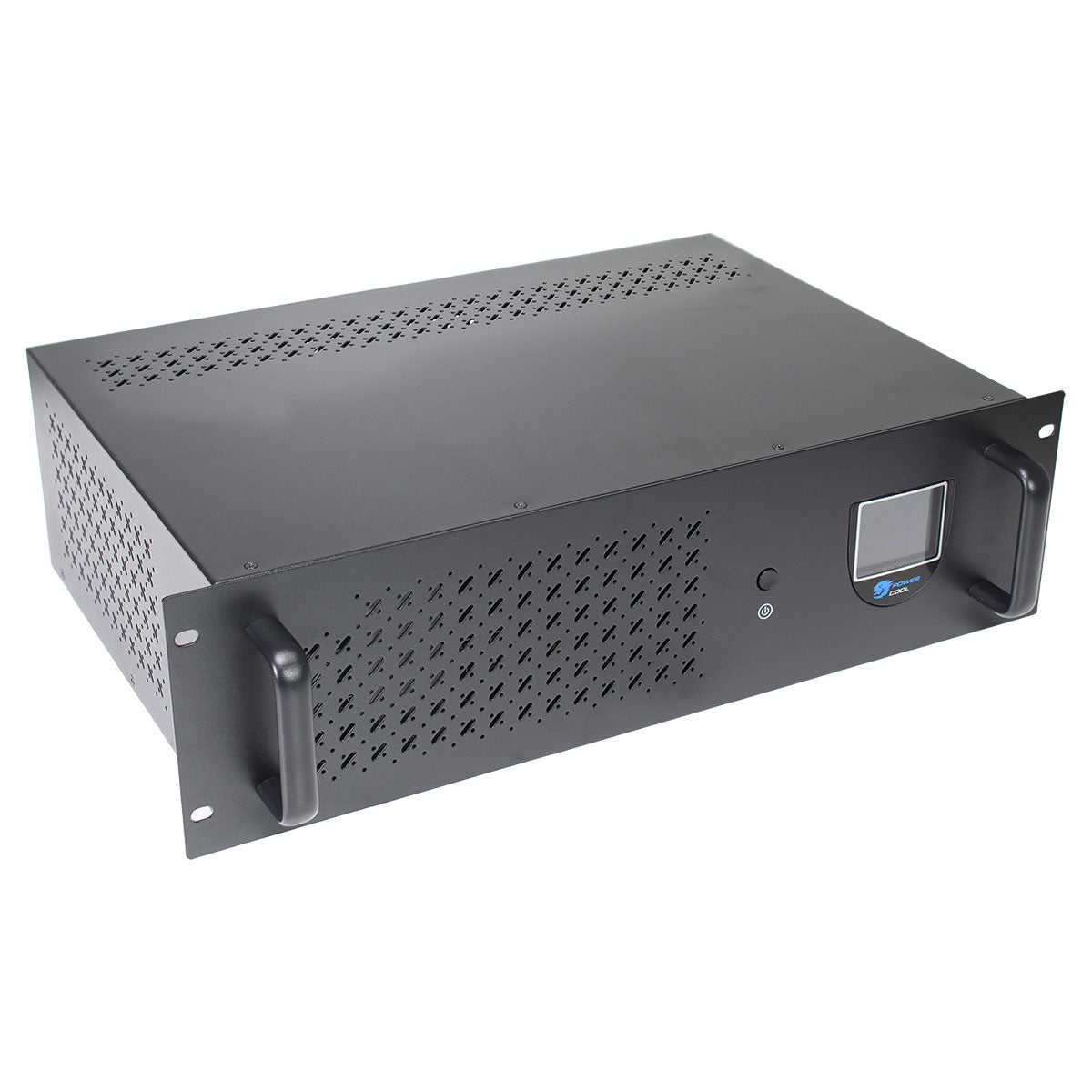 Powercool Rack-Mount Off-Line UPS 1200VA with LCD  USB Monitoring with 2x7Ah Powercool