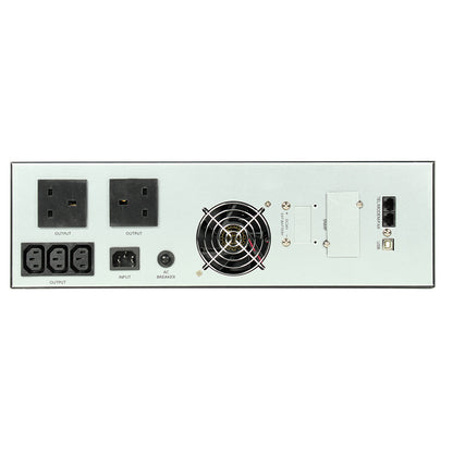 Powercool Rack-Mount line interactive UPS 2000VA 1600W 2xUK3xIEC Powercool
