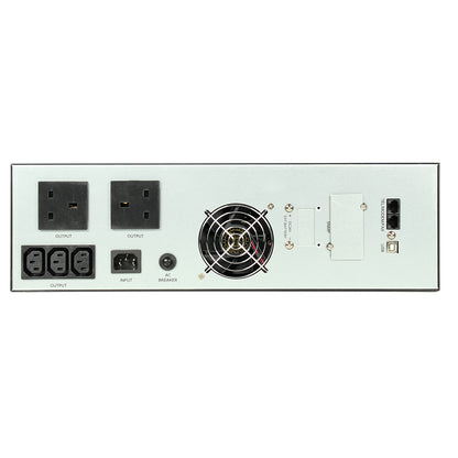Powercool Rack-Mount line interactive UPS 2000VA 1600W 2xUK3xIEC