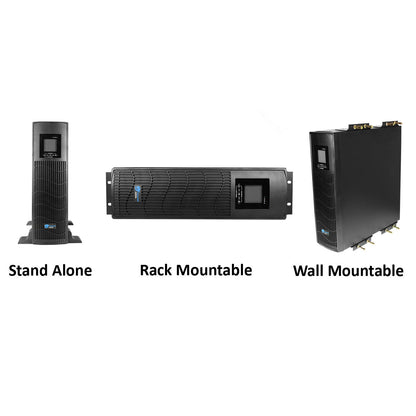 Powercool Rack-Mount line interactive UPS 2000VA 1600W 2xUK3xIEC Powercool