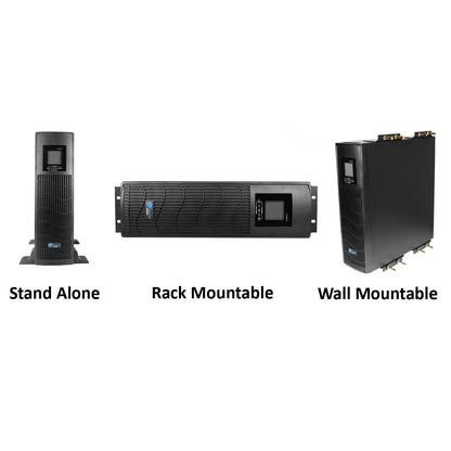 Powercool Rack-Mount line interactive UPS 2000VA 1600W 2xUK3xIEC