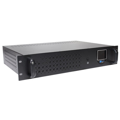 Powercool Rack-Mount Off-Line UPS 850VA with LCD  USB Monitoring with 1x8Ah