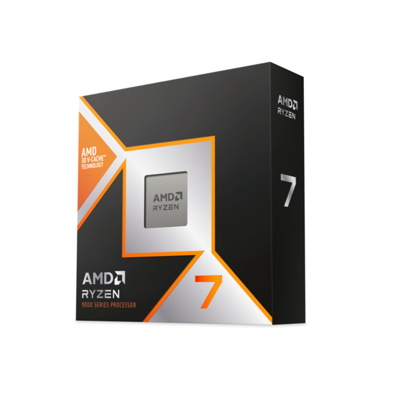 AMD Ryzen 7 9800X3D with Radeon Graphics, 8 Core AM5 Processor, 16 Threads, 4.7GHz up to 5.2GHz Boost, 104MB Cache, 120W, No Fan, Radeon Graphics