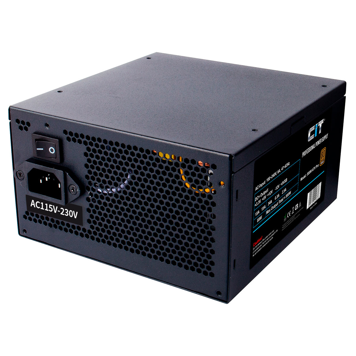 CiT ATV Pro 500W Power Supply - Bronze