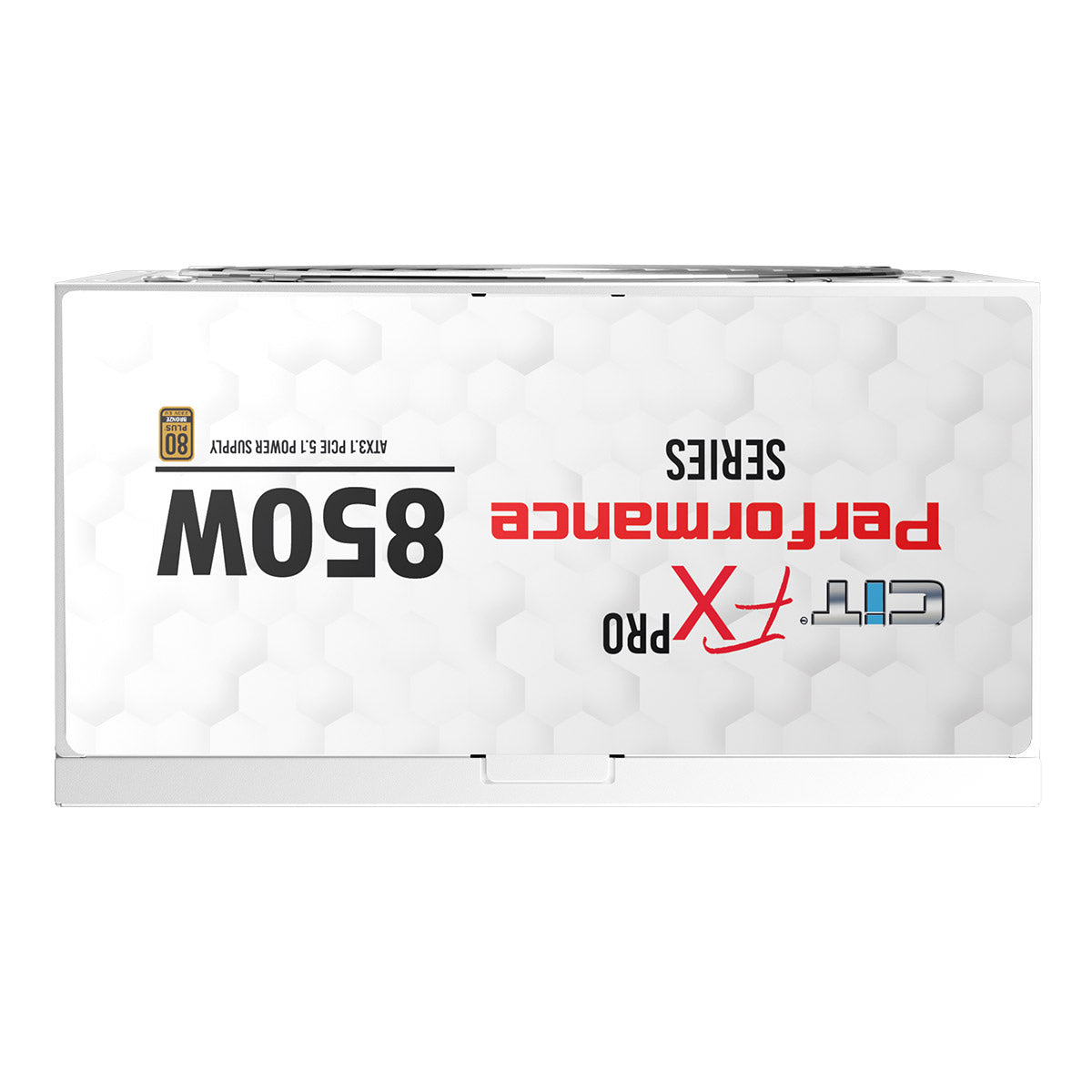 CiT FX Pro White ATX 3.1 PCIe 5.1 850W 80 Plus Bronze Power Supply