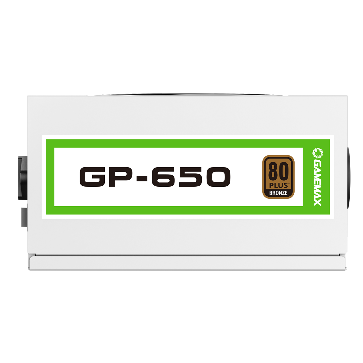 GameMax GP650 White 650W 80 Plus Bronze Wired Power Supply