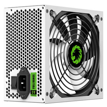GameMax GP750 White 750W 80 Plus Bronze Wired Power Supply - Destello