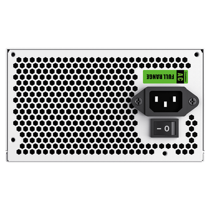 GameMax GP750 White 750W 80 Plus Bronze Wired Power Supply - Destello