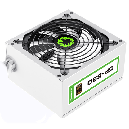 GameMax GP850 White 850W 80 Plus Bronze Wired Power Supply