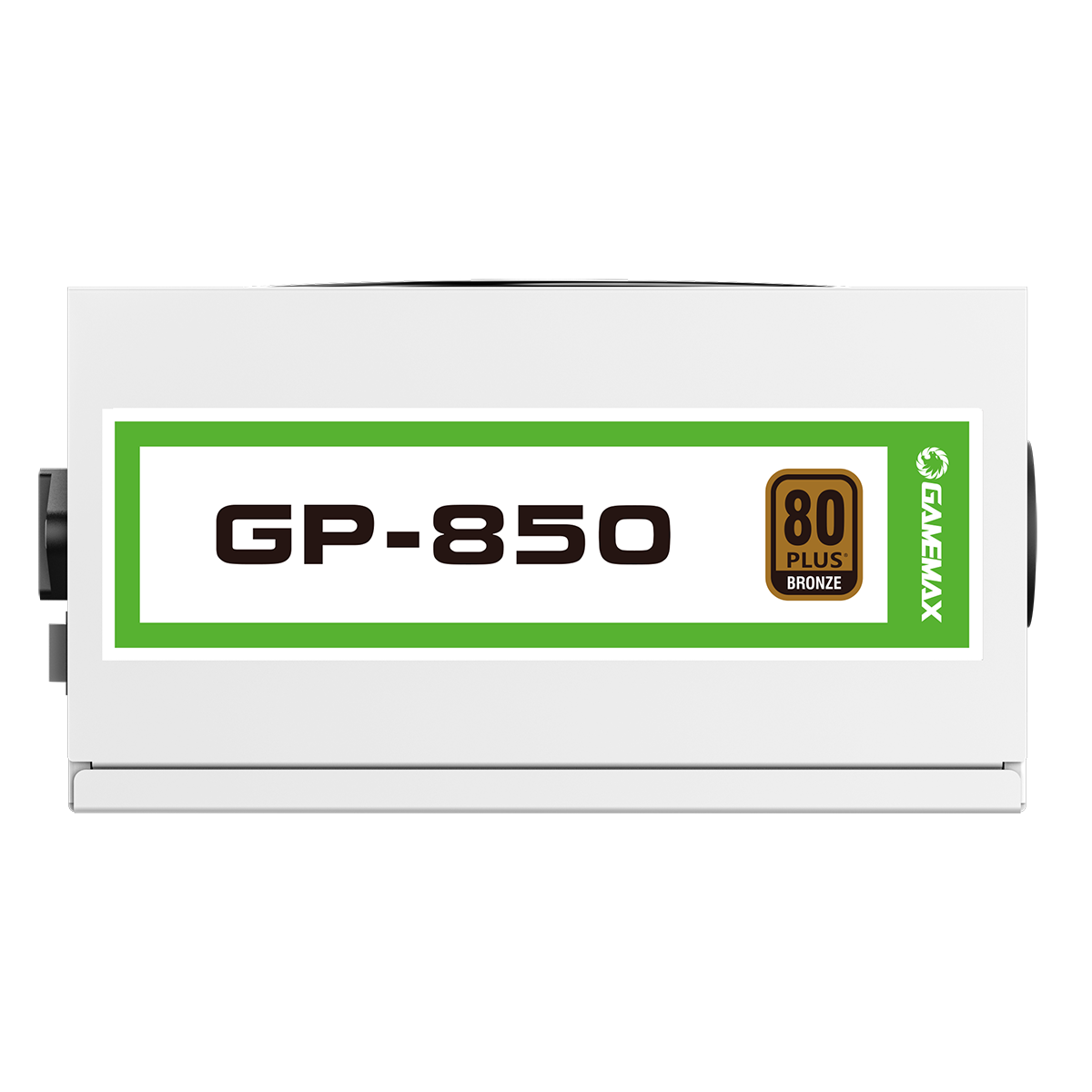 GameMax GP850 White 850W 80 Plus Bronze Wired Power Supply - Destello