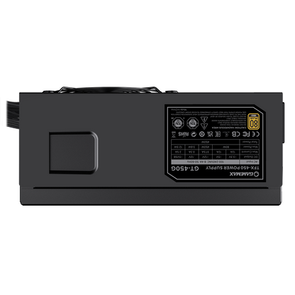 GameMax GT-450G 450W 80 Plus Gold TFX Power Supply With 80mm Black Fan - Destello