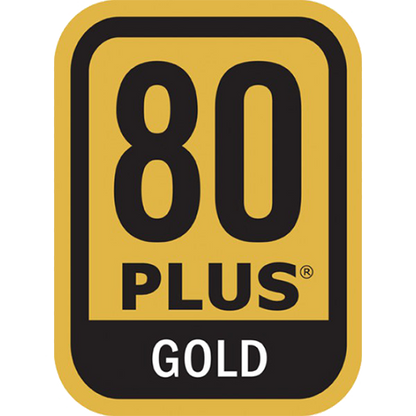 GameMax GT-450G 450W 80 Plus Gold TFX Power Supply With 80mm Black Fan - Destello