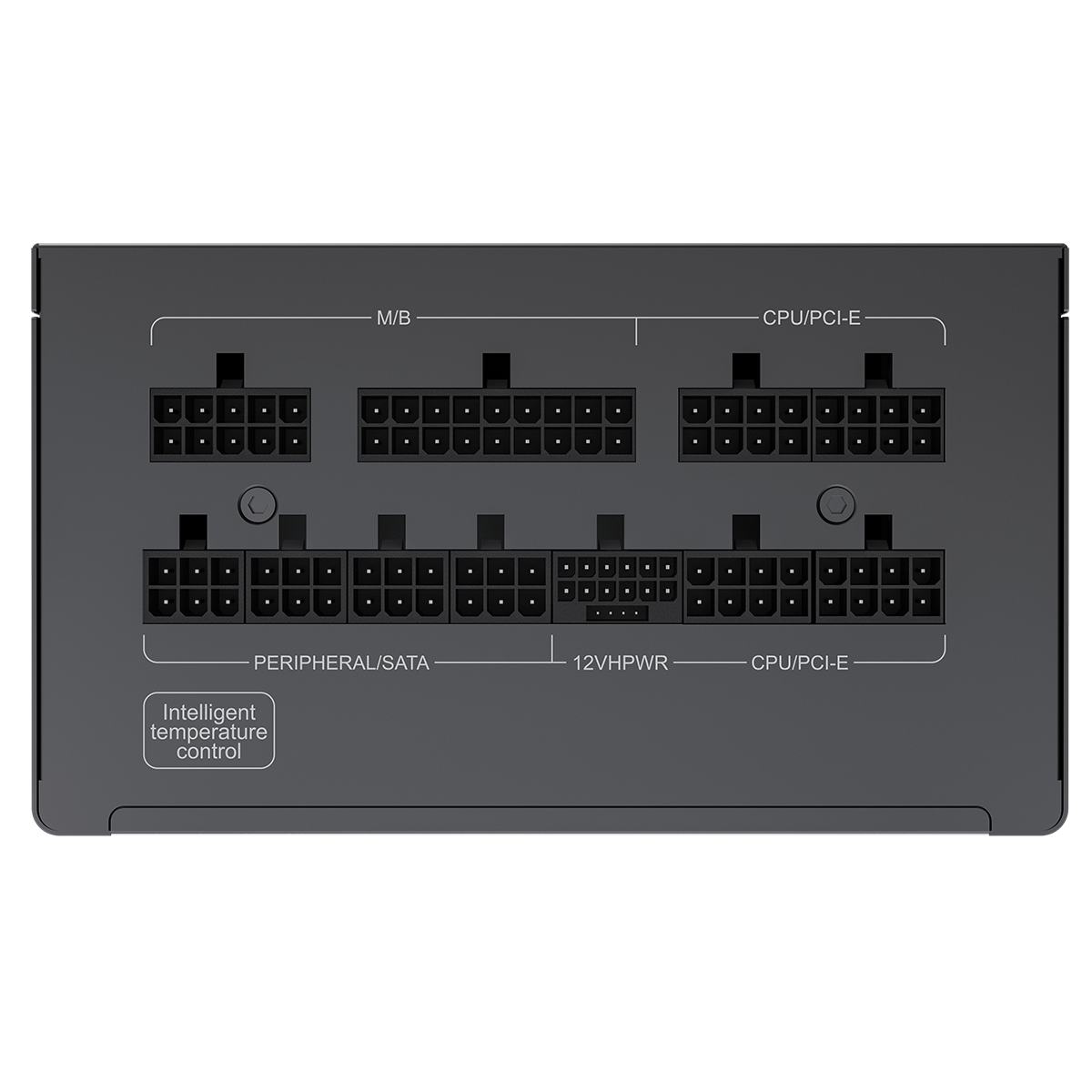GameMax GX-850W Pro Modular 80 Plus Gold ATX3.0 PCIe 5.0 Black Power Supply With 135mm FDB Fan - Destello