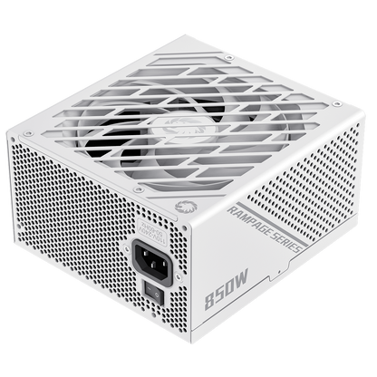 GameMax GX-850W Pro Modular 80 Plus Gold ATX3.1 PCIe 5.1 White Power Supply With 135mm FDB Fan