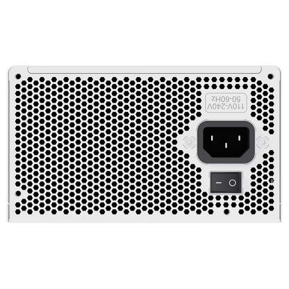 GameMax GX-850W Pro Modular 80 Plus Gold ATX3.1 PCIe 5.1 White Power Supply With 135mm FDB Fan - Destello