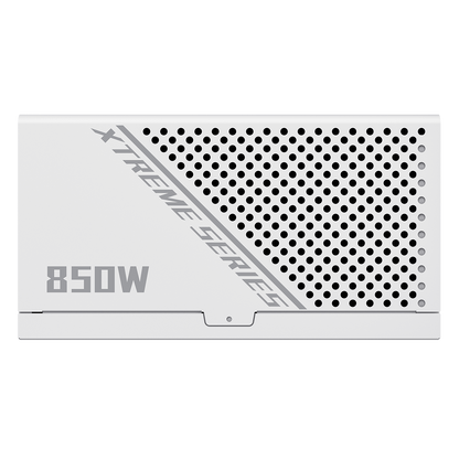 GameMax GX-850W Pro Modular 80 Plus Gold ATX3.1 PCIe 5.1 White Power Supply With 135mm FDB Fan - Destello