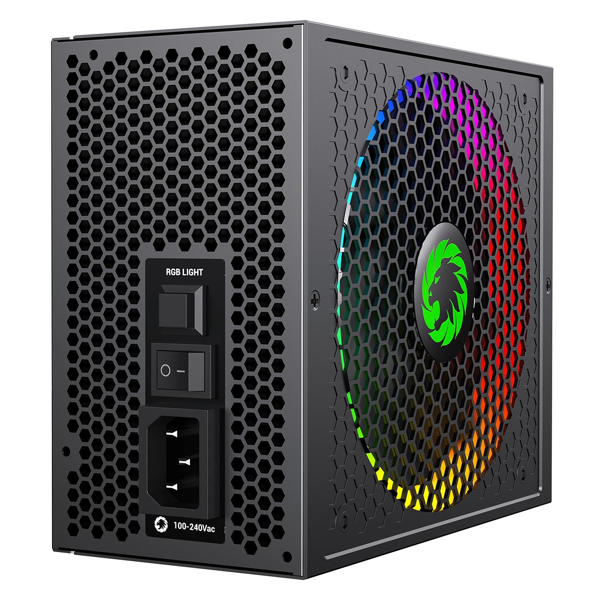 GameMax 1050W Pro Modular 80 Plus Gold Power Supply With 14cm ARGB Fan - Destello