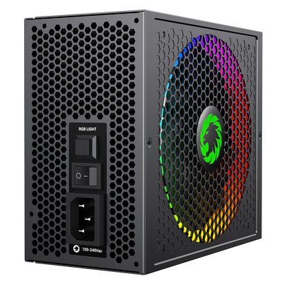 GameMax 1050W Pro Modular 80 Plus Gold Power Supply With 14cm ARGB Fan - Destello