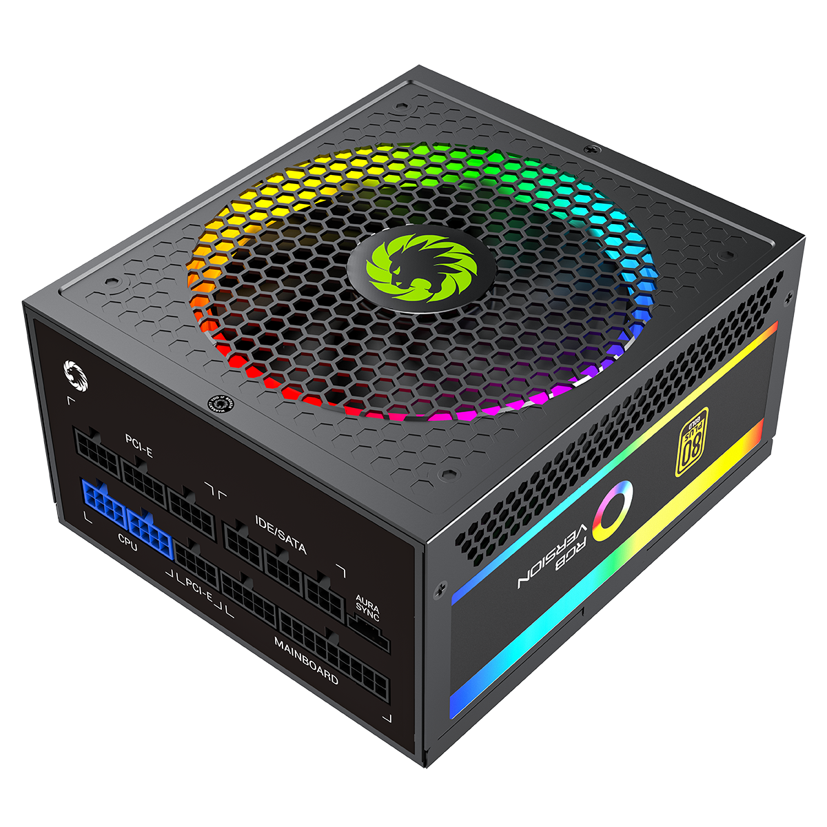 GameMax 1050W Pro Modular 80 Plus Gold Power Supply With 14cm ARGB Fan - Destello