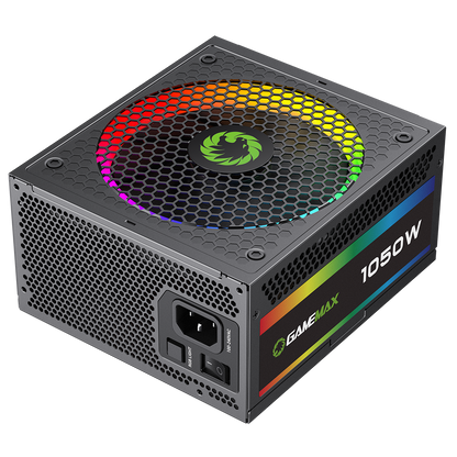 GameMax 1050W Pro Modular 80 Plus Gold Power Supply With 14cm ARGB Fan