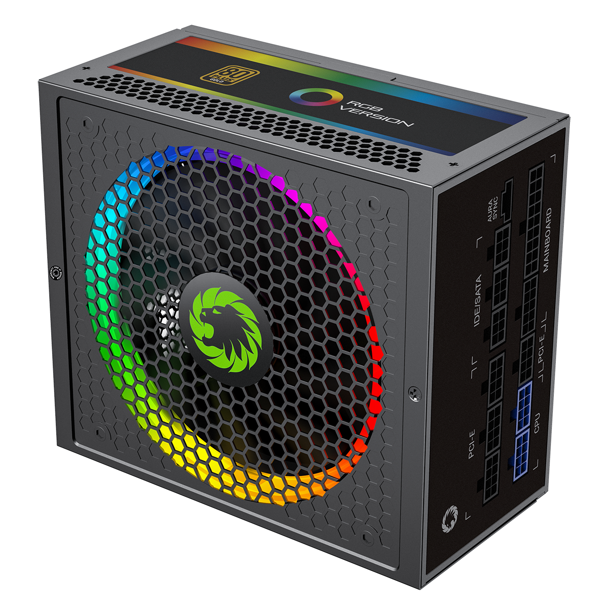 GameMax 1050W Pro Modular 80 Plus Gold Power Supply With 14cm ARGB Fan - Destello