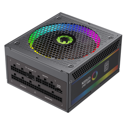 GameMax 1300W Modular 80 Plus Platinum ATX3.0 PCIe 5.0 Power Supply With 14cm ARGB Fan