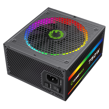 GameMax 750W Pro Modular 80 Plus Gold Power Supply With 14cm ARGB Fan - Destello