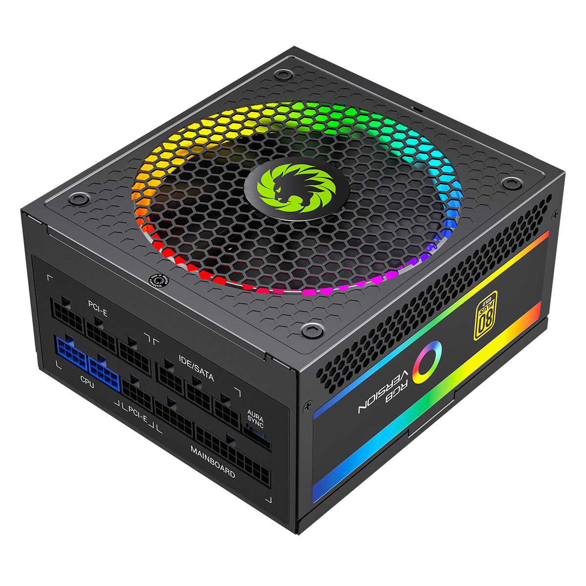 GameMax 850W Pro Modular 80 Plus Gold Power Supply With 14cm ARGB Fan - Destello
