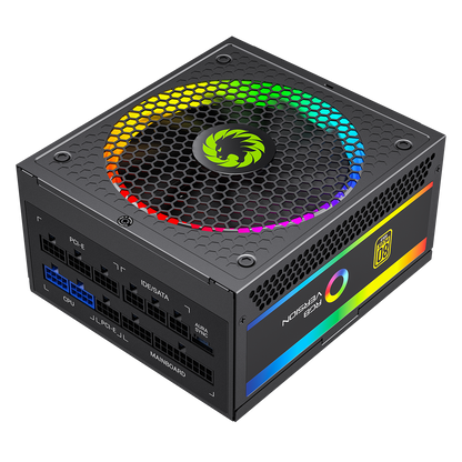 GameMax 850W Pro Modular 80 Plus Gold Power Supply With 14cm ARGB Fan - Destello