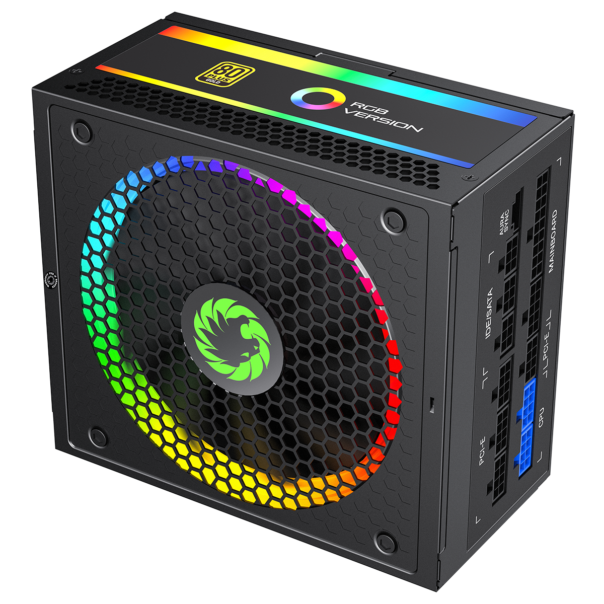 GameMax 850W Pro Modular 80 Plus Gold Power Supply With 14cm ARGB Fan - Destello
