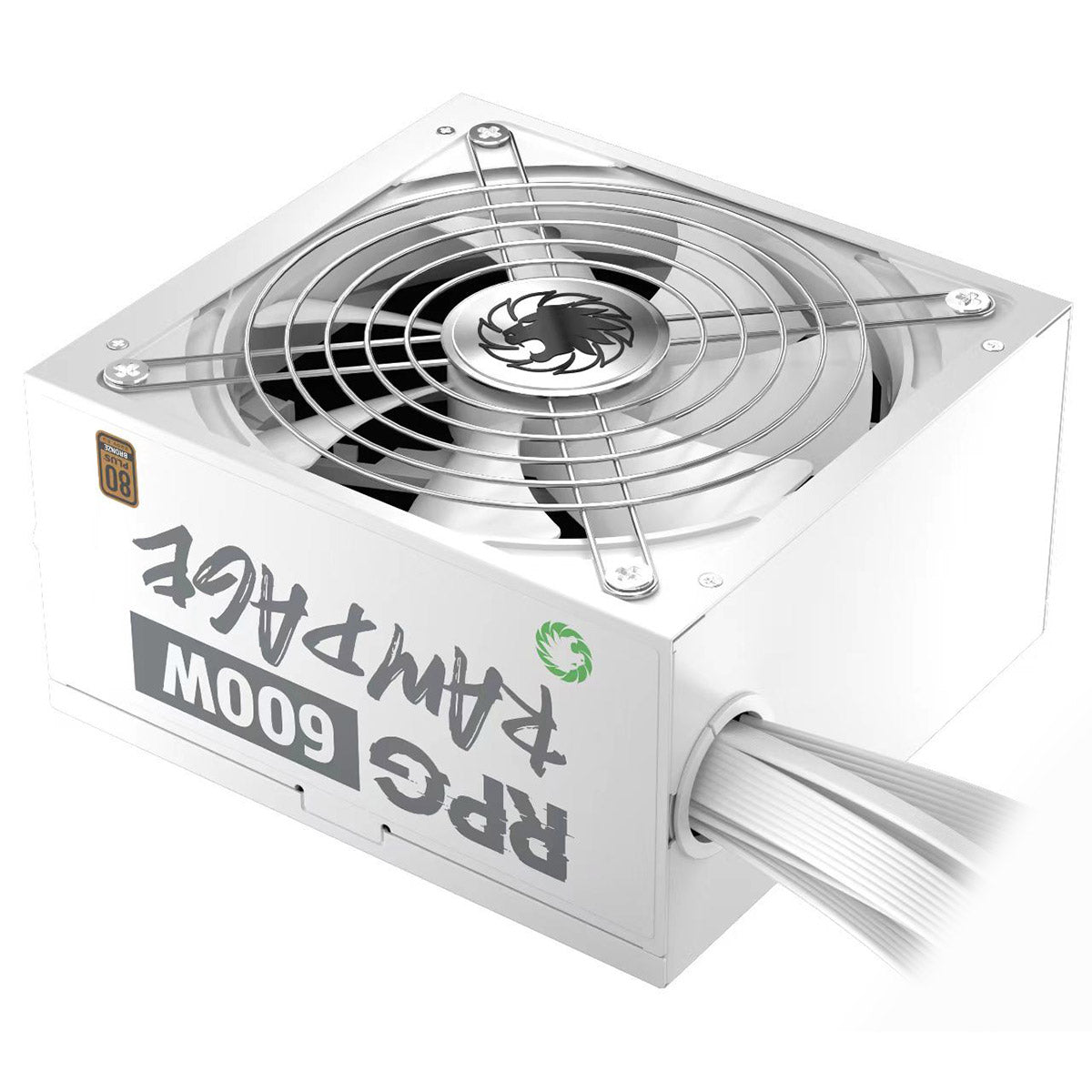 GameMax 600W RPG Rampage White 80 Plus Bronze PSU - Destello