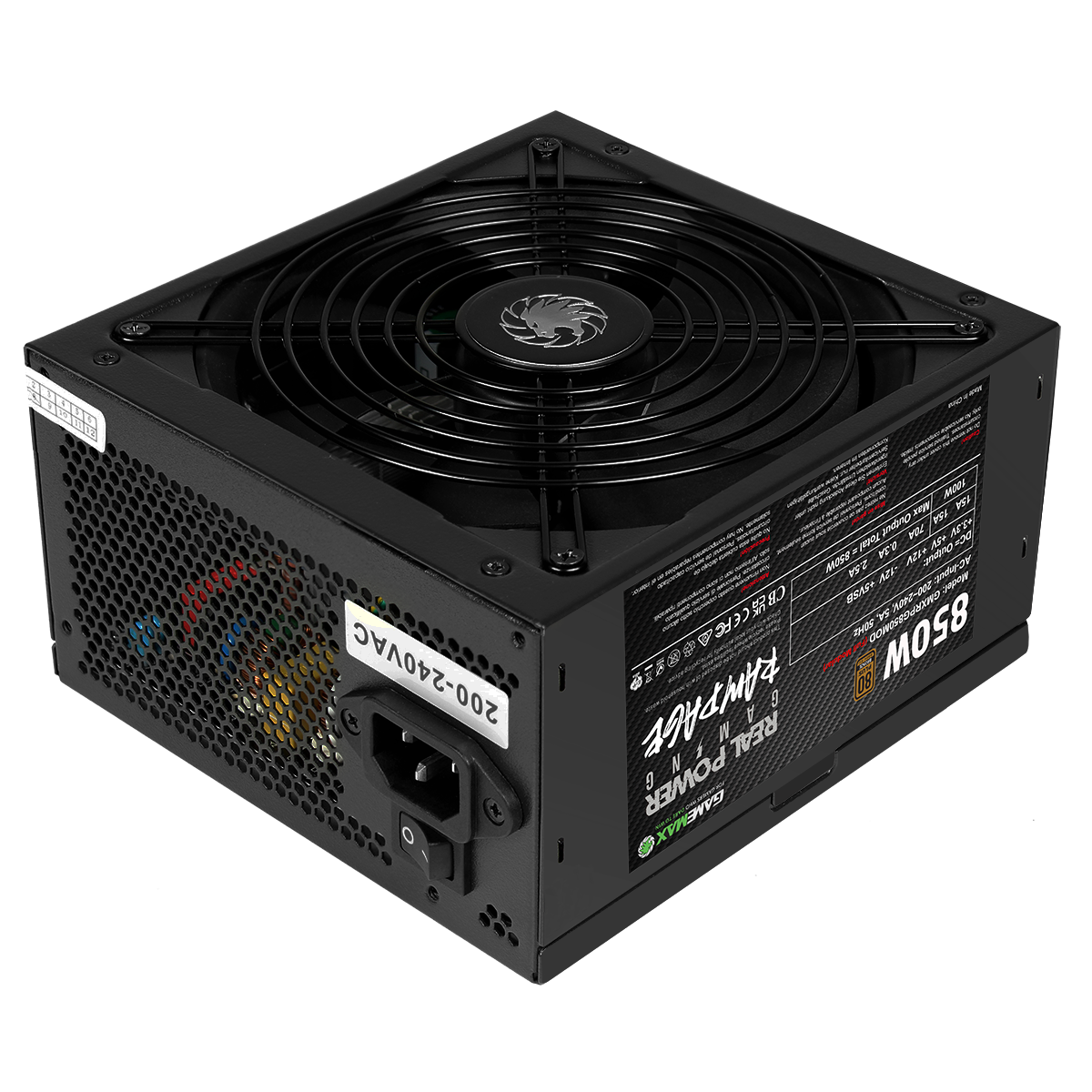 GameMax 850W RPG Rampage Full-Modular 80 Plus Bronze PSU