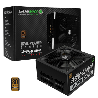 GameMax 850W RPG Rampage Full-Modular 80 Plus Bronze PSU