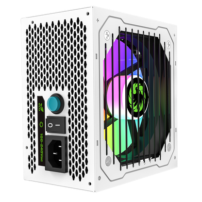 GameMax VP-700W Semi-Modular 80 Plus Bronze White Power Supply With 120mm RGB Fan