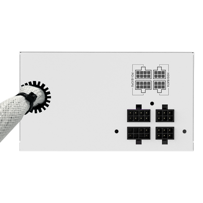 GameMax VP-700W Semi-Modular 80 Plus Bronze White Power Supply With 120mm RGB Fan