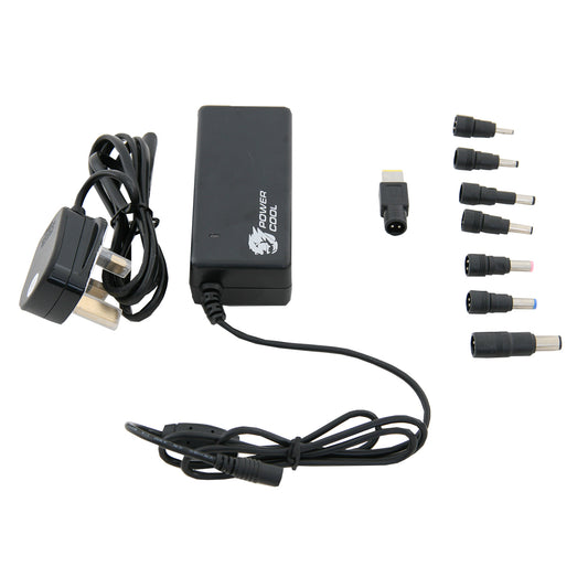 Powercool 65W 19V 3.42A Universal Laptop AC Adapter With 8 TIPS - Destello
