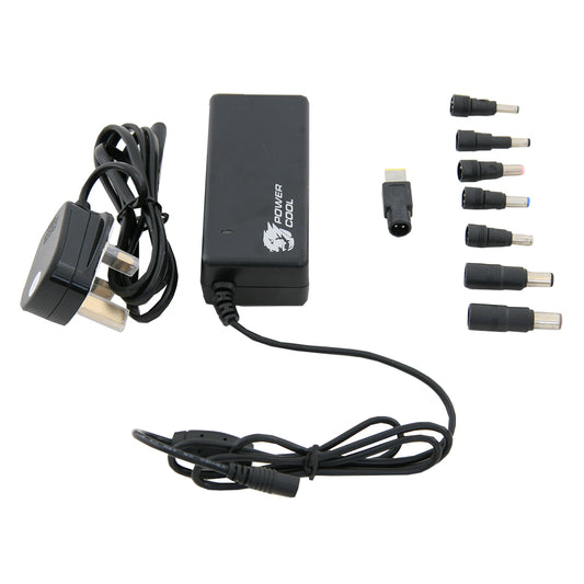 Powercool 90W 19V 4.74A Universal Laptop AC Adapter With 8 TIPS - Destello