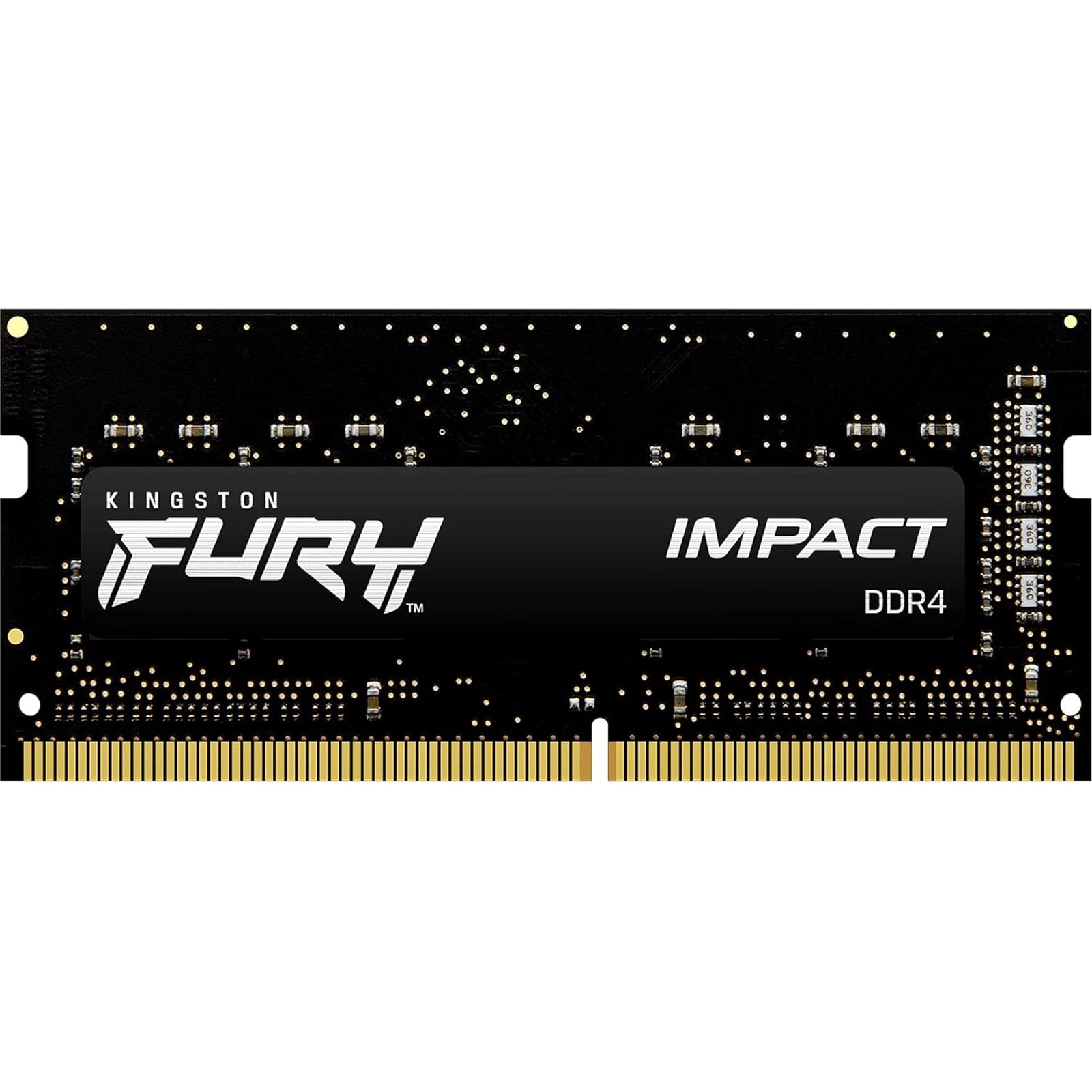 Kingston FURY Impact KF432S20IB/16 16GB (1x 16GB) SODIMM System Memory, 3200MHz, DDR4, CL20, Intel XMP