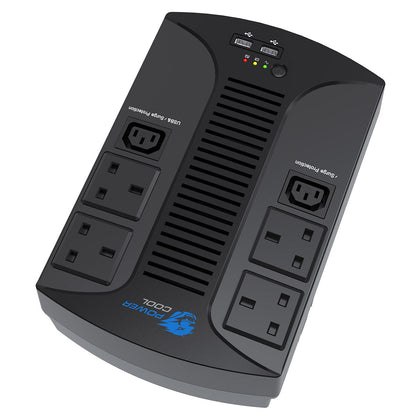 Powercool Desktop UPS Uninterruptible Power Supply 510W - 850VA Powercool