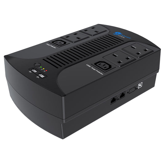 Powercool Desktop UPS Uninterruptible Power Supply 510W - 850VA Powercool