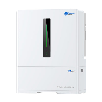 Powercool Solar PCHI-6K10-SL-S 6kw Hybrid Solar Inverter All-In-One Energy Storage System Bundle With 1x Powercool Lithium 5.12kWh Battery